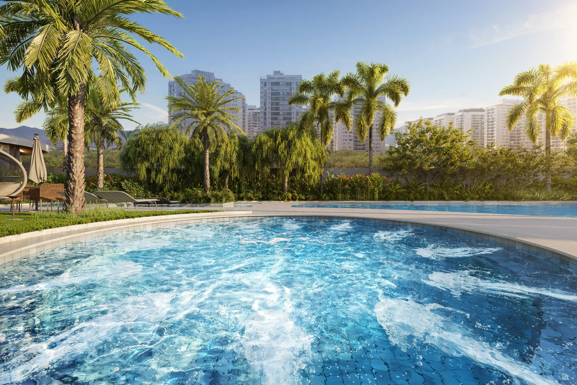 Spa externo climatizado